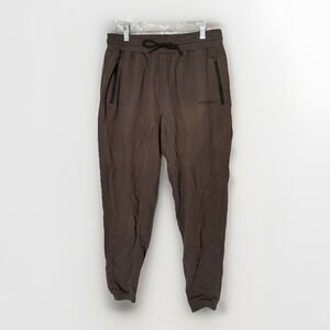 Three Nails Apex Joggers Pants Large 23" Gray Zip Cargo Gym Training